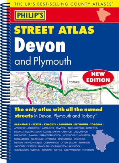 Philip's Street Atlas Devon, Philip's Maps - Gebonden - 9781849074308