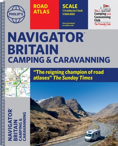 Philip's Navigator Camping and Caravanning Atlas of Britain, Philip's Maps - Paperback - 9781849075701