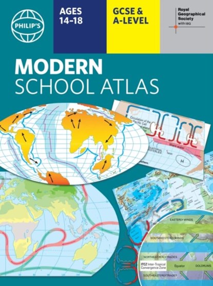 Philip's RGS Modern School Atlas, Philip's Maps - Paperback - 9781849076975