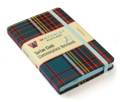 Waverley (M): Anderson Tartan Cloth Commonplace Notebook, niet bekend - Gebonden - 9781849344074
