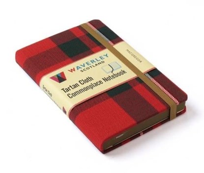 Waverley (M): MacGregor Tartan Cloth Commonplace Notebook, Ron Waverley Scotland - Gebonden - 9781849344203