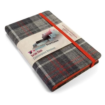 Waverley S.T. (M): Castle Grey Pocket Genuine Tartan Cloth Commonplace Notebook, niet bekend - Gebonden - 9781849344630