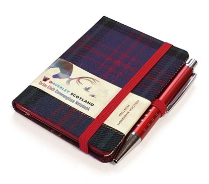 Waverley S.T. (S): Hunting Mini with Pen Pocket Genuine Tartan Cloth Commonplace Notebook, niet bekend - Gebonden - 9781849344661