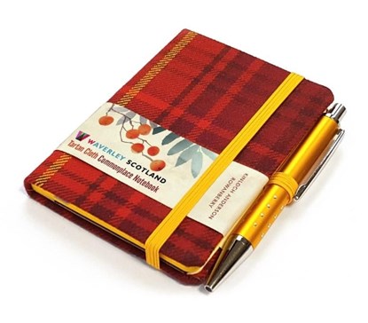 Waverley S.T. (S): Rowanberry Mini with Pen Pocket Genuine Tartan Cloth Commonplace Notebook, niet bekend - Gebonden - 9781849344685