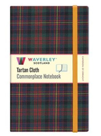 Cameron of Erracht: Waverley Scotland Large Tartan Commonplace Notebook, Waverley Books - Gebonden - 9781849345125