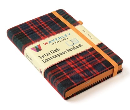 Waverley (M): MacDonald Tartan Cloth Commonplace Notebook, Waverley Scotland - Gebonden - 9781849345897