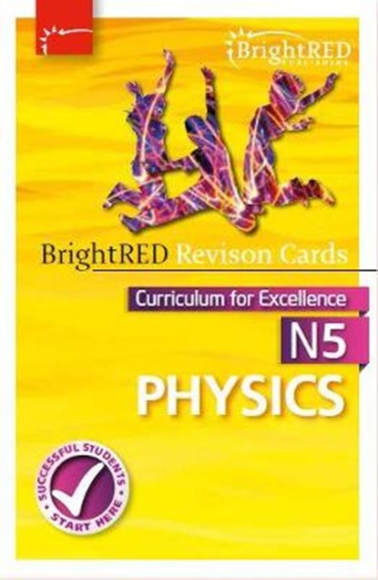 National 5 Physics Revision Cards, Bright Red Publishing - Paperback - 9781849483506