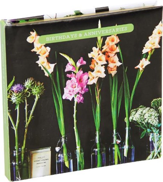 Botanical Style Birthday and Anniversary Book