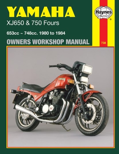 Yamaha XJ650 & 750 Fours (80 - 84) Haynes Repair Manual, Haynes Publishing - Paperback - 9781850103530