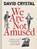 We Are Not Amused, David Crystal - Gebonden - 9781851244782