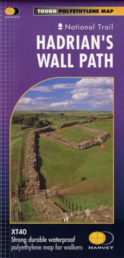 Hadrian's Wall, Harvey Map Services Ltd. - Gebonden - 9781851374380