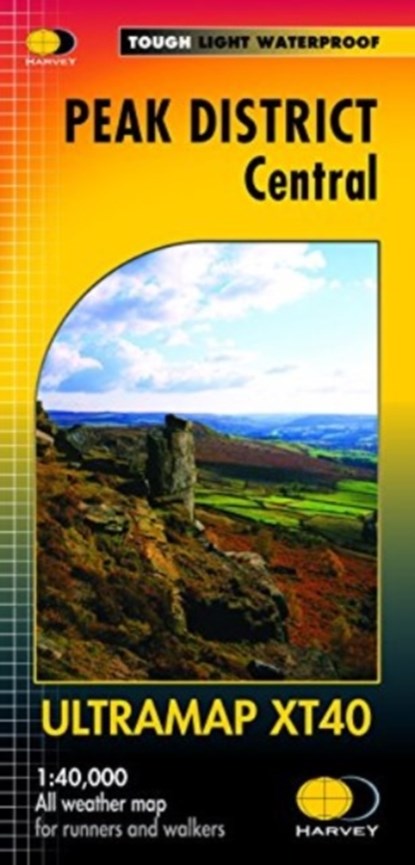 Peak District Central Ultramap, niet bekend - Gebonden - 9781851375745