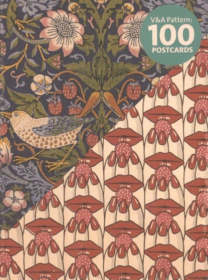V&A Pattern: 100 Postcards, V&a - Losbladig Gebonden - 9781851778157