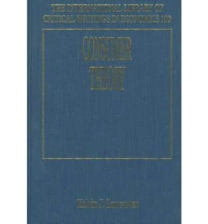 Consumer Theory, Kelvin J. Lancaster - Gebonden - 9781852789565