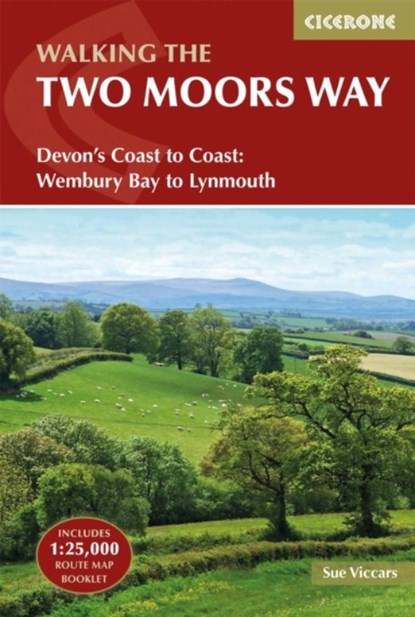 The Two Moors Way, Sue Viccars - Paperback - 9781852849917