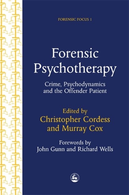 Forensic Psychotherapy, Murray Cox ; Christopher Cordess - Gebonden - 9781853022401