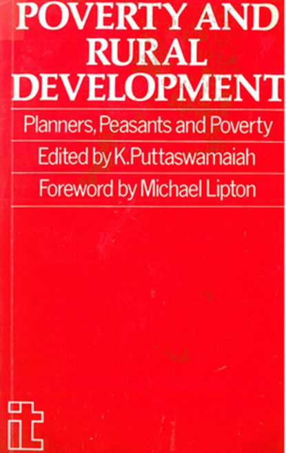 Poverty and Rural Development, K. (Editor in Chief Puttaswamaiah - Paperback - 9781853390586