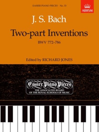 Two-Part Inventions Bwv 772-786, Richard Jones - Paperback - 9781854723154
