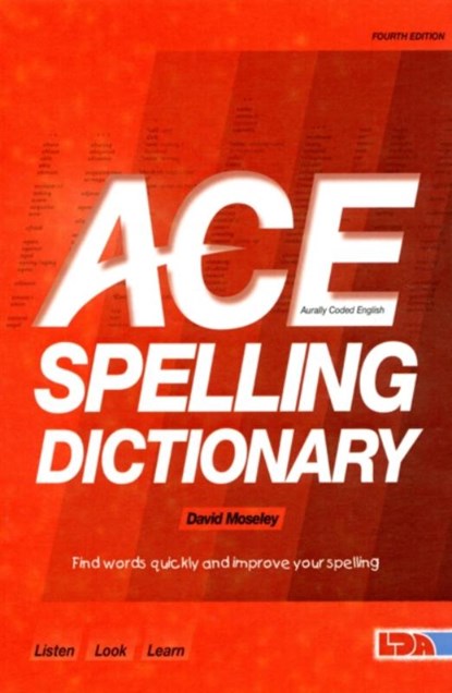 ACE Spelling Dictionary, David Moseley - Paperback - 9781855035058