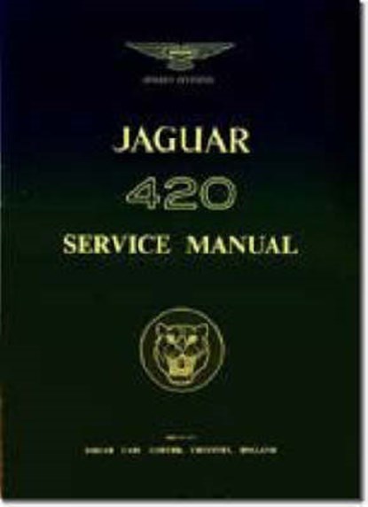 Jaguar 420 Service Manual, Brooklands Books Ltd - Paperback - 9781855201712