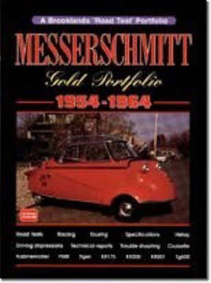 Messerschmitt Gold Portfolio, 1954-64, CLARKE,  R. M. - Paperback - 9781855202412