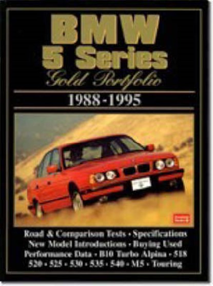 BMW 5 Series Gold Portfolio1988-95, CLARKE,  R. M. - Paperback - 9781855204850