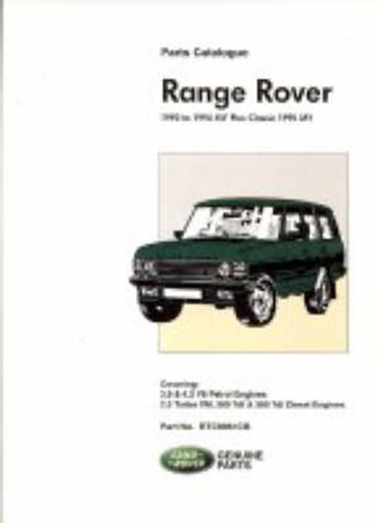 Range Rover 1992 to 1994 MY Plus Classic 1995 MY, Brooklands Books Ltd - Paperback - 9781855206137