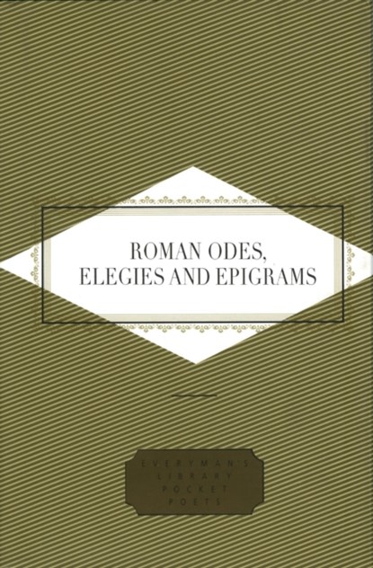 Roman Odes, Elegies & Epigrams, Peter Washington - Gebonden - 9781857157345