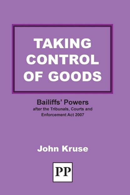 Taking Control of Goods, John Kruse - Paperback - 9781858116044