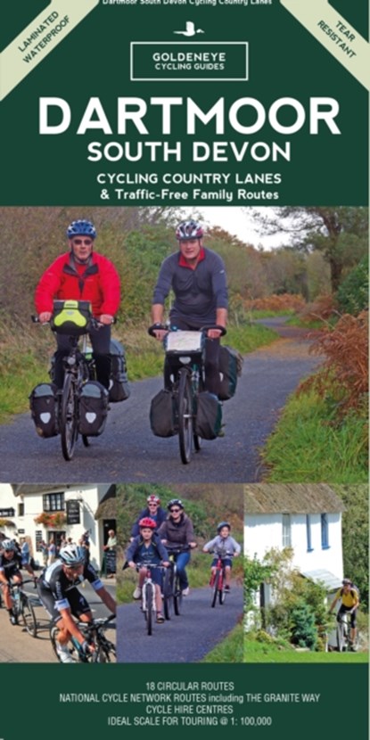 Dartmoor South Devon Cycling Country Lanes & Traffic-Free Family Routes, Al Churcher - Paperback - 9781859652473