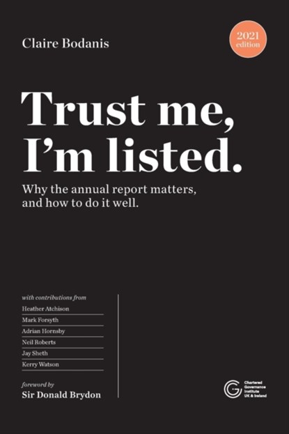 Trust Me, I'm Listed, 2021 edition, Claire Bodanis - Paperback - 9781860728327