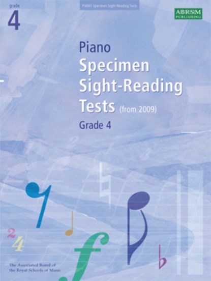 Piano Specimen Sight-Reading Tests, Grade 4, niet bekend - Paperback - 9781860969089