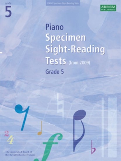 Piano Specimen Sight-Reading Tests, Grade 5, ABRSM - Gebonden - 9781860969096