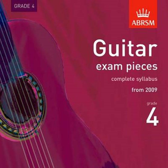 Guitar Exam Pieces 2009 CD, ABRSM Grade 4