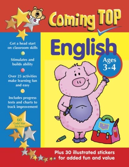 Coming Top: English - Ages 3-4, Hawes Alison & Jones Jill - Paperback - 9781861476692