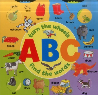 Abc: Turn the Wheels - Find the Words, Lewis Jan - Gebonden - 9781861477125