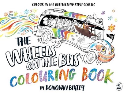 The Wheels on the Bus Colouring Book, Donovan Bixley - Paperback - 9781869715847