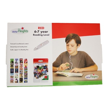 New Heights Red Series Full Kit, Rainbow Reading - Paperback - 9781869744533