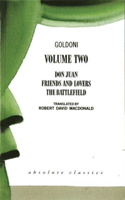 Goldoni: Volume Two, Carlo Goldoni ; Robert David MacDonald - Paperback - 9781870259378