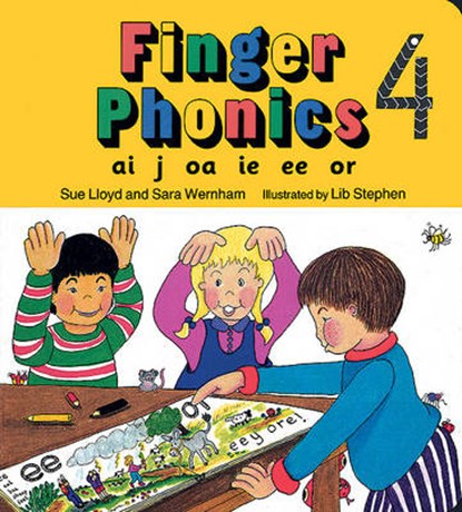 Finger Phonics book 4, WERNHAM,  Sara ; Lloyd, Sue - Gebonden - 9781870946278