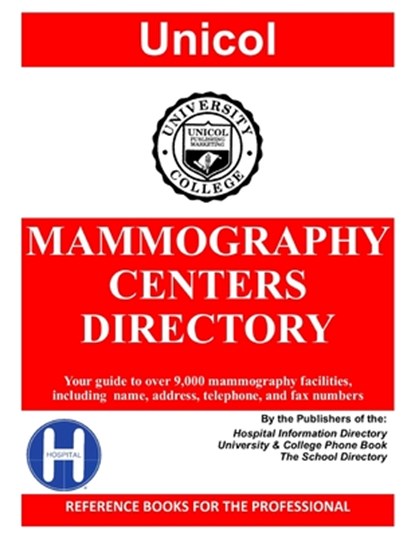 Mammography Centers Directory, 2026 Edition, Henry a. Rose - Paperback - 9781880973844