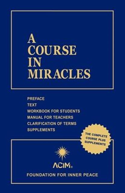 A Course in Miracles, Foundation For Inner Peace - Gebonden - 9781883360252