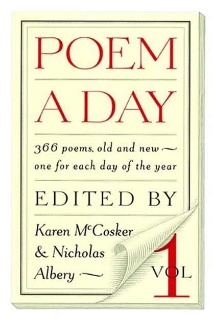 POEM A DAY VOL 1 V1, Karen Mccosker ; Nicholas Albery - Paperback - 9781883642389