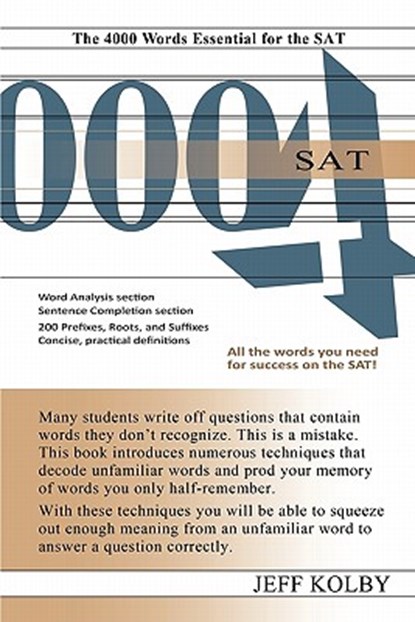 SAT 4000, Jeff Kolby - Paperback - 9781889057798