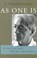 As One is, J. (J. Krishnamurti) Krishnamurti - Paperback - 9781890772628