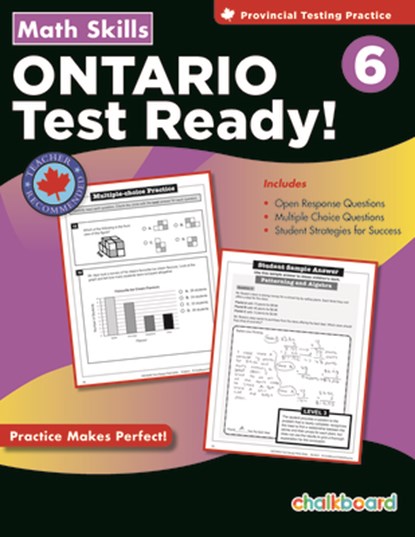 Eqao Test Ready Math Skills Grade 6, Demetra Turnbull - Paperback - 9781897514276
