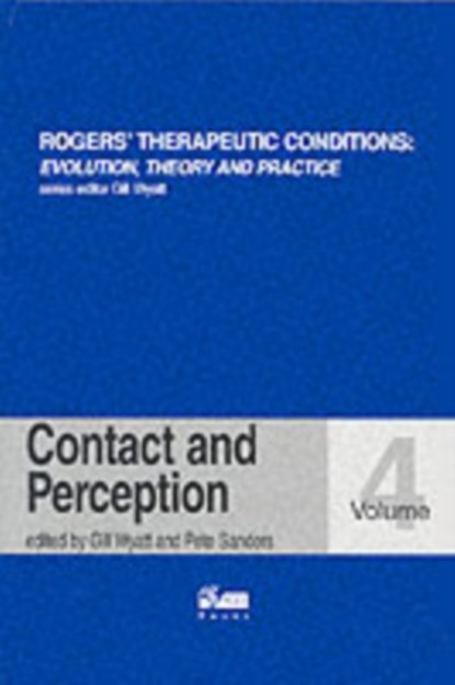 Contact and Perception, Gill Wyatt ; Pete Sanders - Paperback - 9781898059325