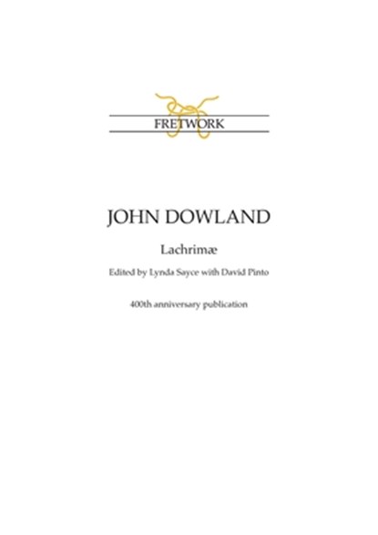 John Dowland, David Pinto ; Lynda Sayce - Paperback - 9781898131601