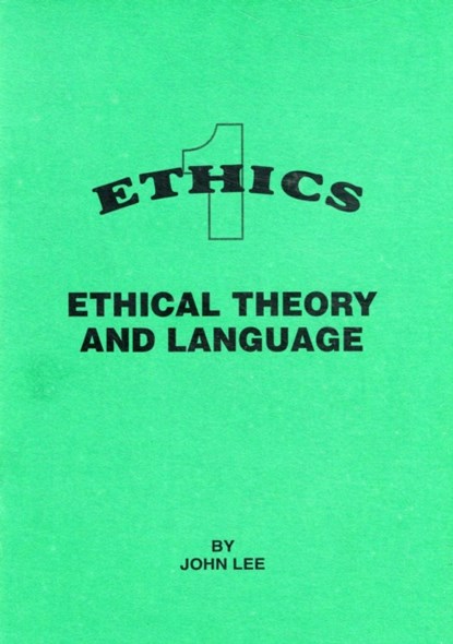 Ethical Theory and Language, John Lee - Paperback - 9781898653141