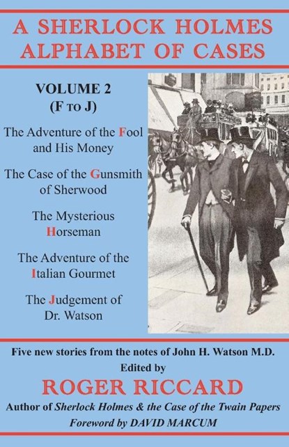 A Sherlock Holmes Alphabet of Cases, Roger Riccard - Paperback - 9781901091700